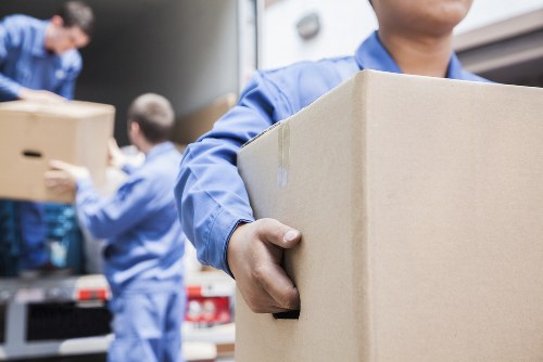 Packing and unpacking service for a Marylebone home move