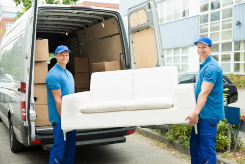 Removal team demonstrating ethical business commitment in Marylebone