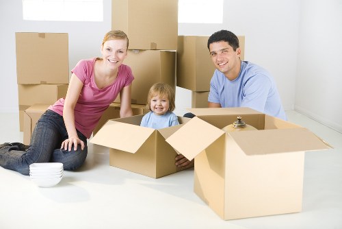 Central London street access considerations for a moving van