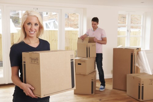 Residential flat removals in Marylebone with stair access