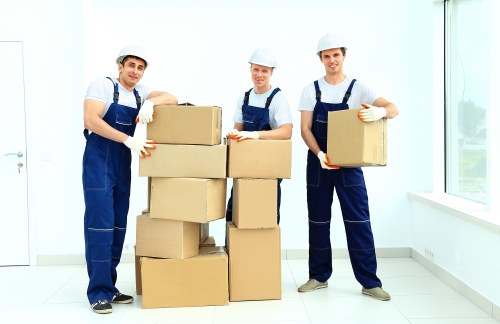 Local movers planning a central London relocation with a truck