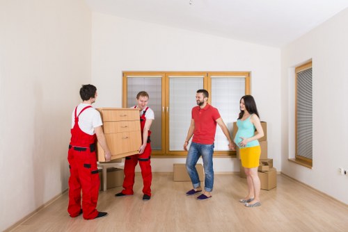 Careful packing and loading service for central London move