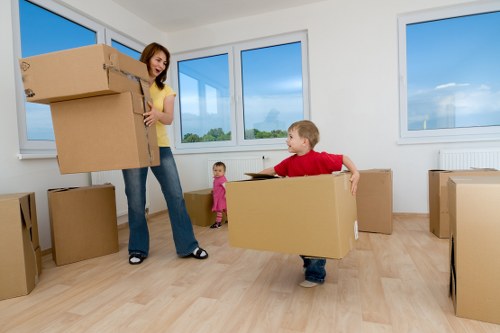 Local moving van support for homes and offices in Marylebone