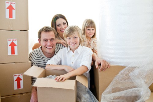 Local removals team handling a flat move in Marylebone