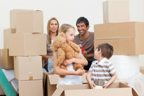 Careful furniture handling during a Marylebone house move